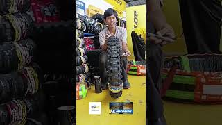 Geomax mx34 Soft 1209018 ban trail ukuran besar bisa untuk CRF 150 tinggal lepas tutup rantai [upl. by Karrah949]