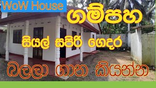 House for sale in Gampaha aduwata idam [upl. by Wolliw]