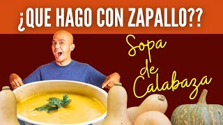 AHORRA💲 TAN FACIL 👉 👉 SOPA DORADA DE CALABAZA 🎃 Calabaza zapallo sopa [upl. by Fleur420]