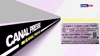 CANAL PRESSE  SURSAUT NATIONAL BALOBI NON NA CHANGEMENT YA CONSTITUTION PO PEUPLE AZO MONA PASI [upl. by Aset]