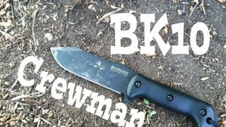 BK10 Crewman Survival Knife Review Tactically Survive [upl. by Gilson]