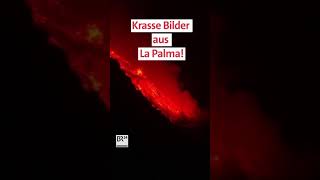 Vulkanausbruch auf La Palma Lava bringt Meerwasser zum Kochen  BR24  Shorts [upl. by Naveb]