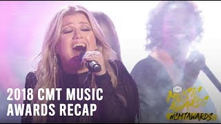 2018 CMT Music Awards  Recap [upl. by Enneirda]