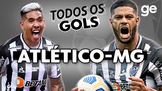 TODOS OS GOLS DO ATLÉTICOMG NO BRASILEIRÃO 2021  Listas  geglobo [upl. by Eveline]