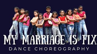 My marriage is fixed Krishnam pranaya sakhi  Dance choreography for kids newkannadasong [upl. by Veron]