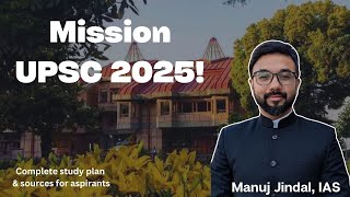 How to clear UPSC with top 100 rank in 2025  A plan for your studies in 2024 [upl. by Mendy]