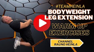 Bodyweight Leg Extension [upl. by Golding618]