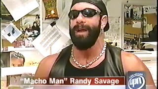 Macho Man Randy Savage on his rap career amp Hulk Hogan 2003 [upl. by Lennor13]