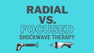 What is the difference between radial amp focused shockwave therapy [upl. by Enimassej920]