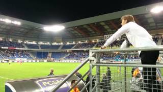 Dans la peau dHervé Renard  FC Sochaux  Toulouse FC 120414 [upl. by Thalassa]