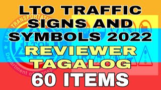 LTO Traffic Signs and Symbols Reviewer Tagalog 2022 [upl. by Faucher]