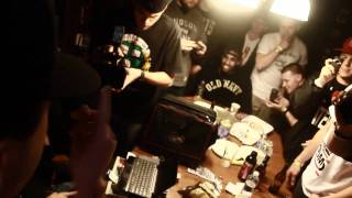 Chris Webby  Backstage Freestyle Session Rochester NY [upl. by Seavir]