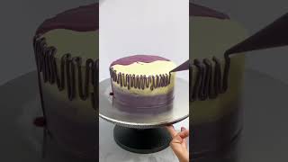 Easy cake decoration cake cakedesign shortsfeed ytshorts shorts viralshort shortvideo [upl. by Lamaaj]