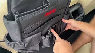 Review of the Tidify Car Back Seat Organizer [upl. by Nizam]