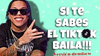 SI TE SABES EL TIKTOK BAILAVERSION DEMBOW 2024bailesito dembowdominicano musica viral [upl. by Nuahsak]