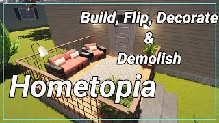 Hometopia the new single amp multiplayer building game you NEED [upl. by Anitnerolf]