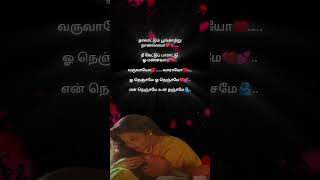 Thalattum poongatru nan love💗 trending status tamilsong [upl. by Manaker]