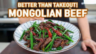 Perfect but Easy Mongolian Beef At Home l Better Than Restaurants [upl. by Sondra]