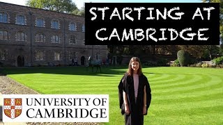 MY FIRST WEEK AT CAMBRIDGE UNI [upl. by Bobbi629]