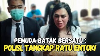 🔴 GERAM‼️ PEMUDA BATAK BERSATU PBB MUKI amp GAMKI DESAK POLDA SUMUT TANGKAP RATU ENTOK [upl. by Finnigan]