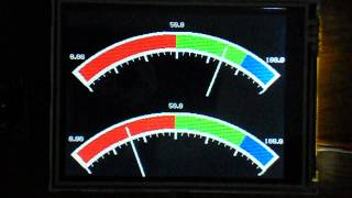 JP 32 TFT Color LCD meter function UI test [upl. by Georges277]