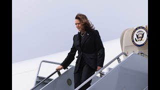 Vice President Harris arrives in La Crosse [upl. by Woodford]