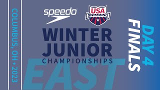 Day 4 East Finals  2023 Speedo Winter Junior Championships [upl. by Letsirhc23]