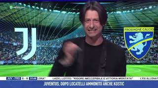 JUVENTUS FROSINONE 40 TELECRONACA FRANCESCO OPPINI [upl. by Burack]