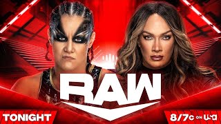 Shayna Baszler vs Nia Jax  WWE RAW 20231204 Gameplay [upl. by Lednor]