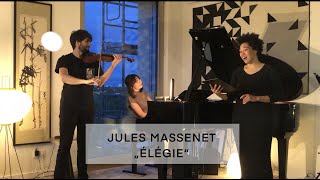 Jules Massenet „Élégie“ Performed by Julia Bullock Thomas Reif and Alice Sara Ott [upl. by Lavina]