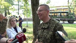 07092024 Militāro mācību “Namejs 2024” apmeklējums Kārsavā [upl. by Atinihc]