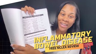 Inflammatory Bowel Disease FREE NCLEX Review l Monday Motivation with Professor Regina MSN RN [upl. by Keeton]