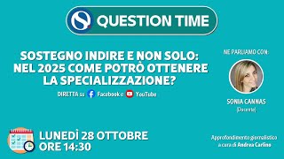 Sostegno INDIRE e non solo nel 2025 come potrò ottenere la specializzazione e il ruolo [upl. by Nwahsyd]