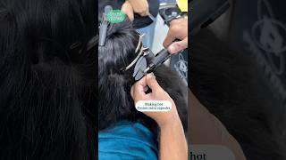 Permanent hair extensions Hyderabad hairextensions hairtransformation hyderabad telangana hair [upl. by Oiracam462]