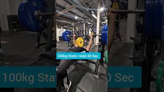 Static holds to increase time under tension Part 3 gym workout fitness exercise benchpress [upl. by Amluz]