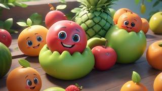 Sing Fruits So Yummy 🎉✨  Delicious Nursery Rhymes for Kids [upl. by Hally334]