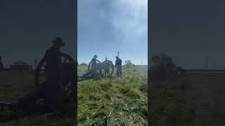 Firing The 3quot Gun on the Cedar Creek Battlefield gun civilwar Cannon [upl. by Ela]