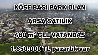 AYDINDA KÖŞE BAŞI SATILIK ARSA 480 m² FİATI KELEPİR 0532 060 9193 [upl. by Ettinger188]