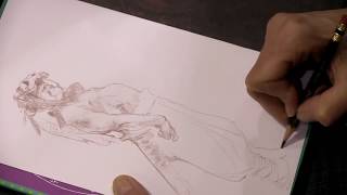 Claire Wendling Sketching Part One [upl. by Aurelio]