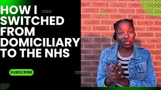 HOW I LANDED A HEALTHCARE ASSISTANT ROLE IN THE NHS SWITCHING FROM DORMICILLIARY CARE TO NHS HCA [upl. by Alakim]