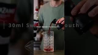 Boulevardier Cocktail HowTo  Whisky Cocktail Recipes [upl. by Ridan]