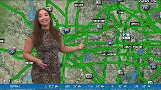 Demetria Obilors traffic guide on ABC 8 Dal15 720p 60fps H264 [upl. by Yniattirb]