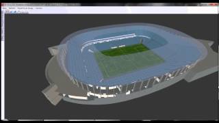 Vodafone Arena iBwave 3D stadium modeling [upl. by Aifas82]