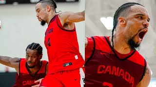 Canada Olympic basketball team 2024 Jamal Murray Before Exhibition Game vs Team USA Basketball [upl. by Akenihs]