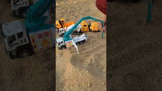 150 Diecast Concrete Pump Truck Model  Cement Mixer Toy [upl. by Yeleak]