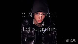 Central Cee let her go remix drill [upl. by Imekawulo584]