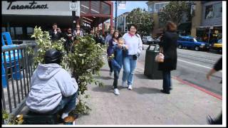 The World Famous Bushman of Fishermans Wharf San Francisco HD 1080 [upl. by Yrdnal]