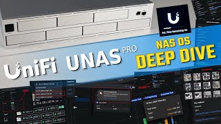 UniFI UNAS Pro  NAS OS Deep Dive [upl. by Latashia]