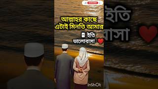 আল্লাহ যদি চান ❤️ islam couplegoals righteousness [upl. by Verla]