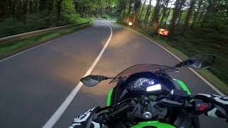 Kawasaki Ninja 300  RACING Twisties 1 [upl. by Mara]